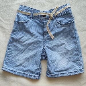 Snap Button OshKosh Blue Striped  Shorts Size 18 Months
